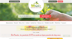 Desktop Screenshot of bio-proche.fr